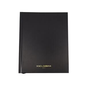 DOLCE & GABBANA Hardcover Blank Notebook - 48 pages